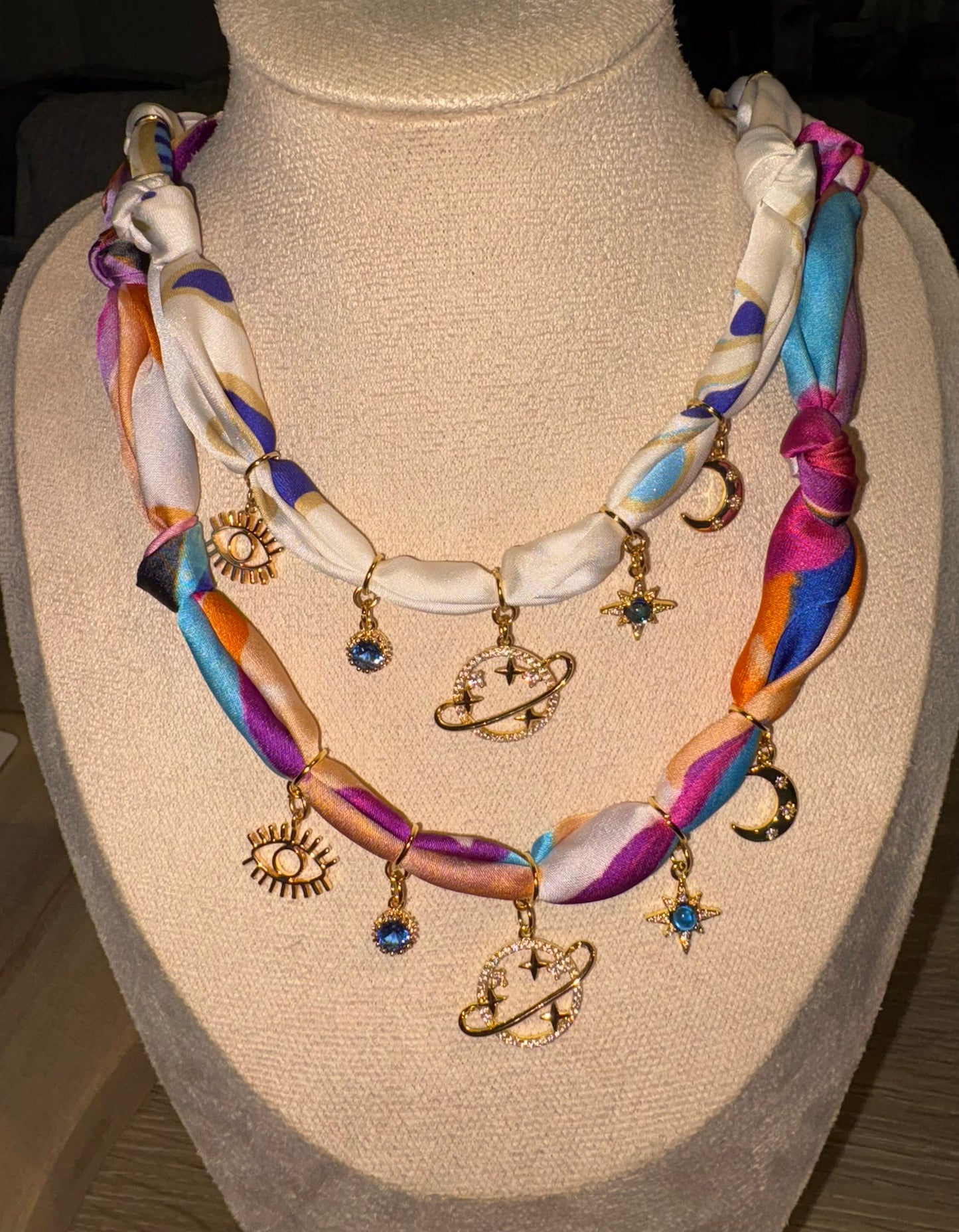 Collier GALAXIE coloré